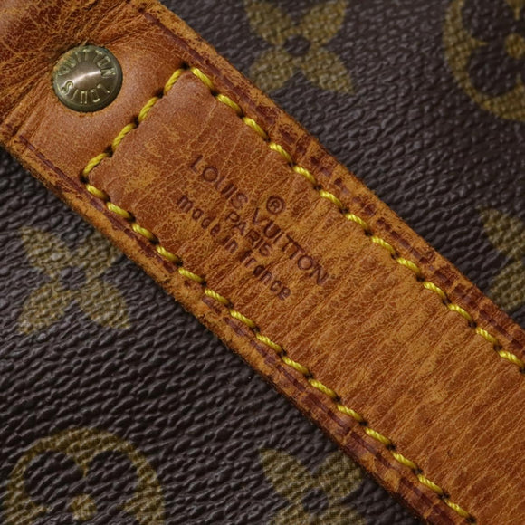 LOUIS VUITTON Monogram Keepall Bandouliere 55 Boston Bag M41414 LV Auth 123367