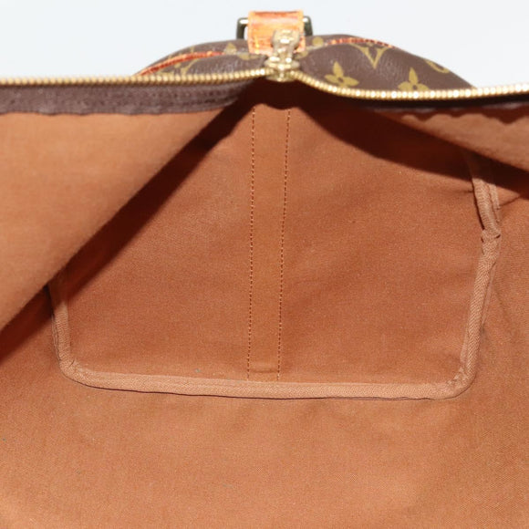 LOUIS VUITTON Monogram Keepall Bandouliere 55 Boston Bag M41414 LV Auth 123367