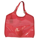 LOUIS VUITTON Epi Plage Via Hand Bag Vinyl Red Grenadine M92152 LV Auth 123372-13