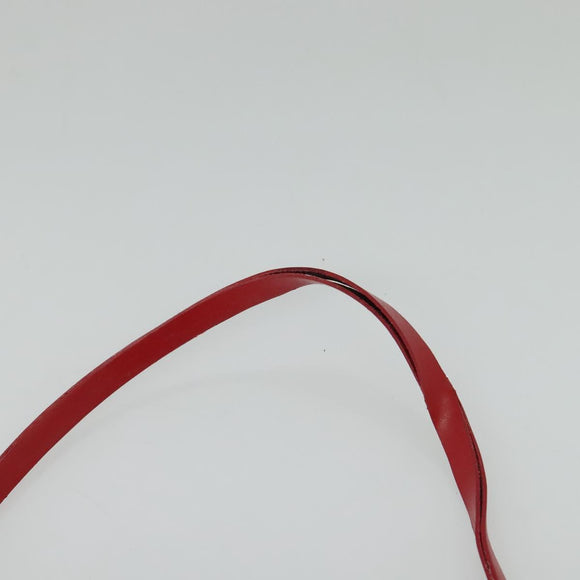 LOUIS VUITTON Epi Plage Via Hand Bag Vinyl Red Grenadine M92152 LV Auth 123372