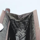 PRADA Shoulder Bag Nylon Khaki Silver Auth 123373-18