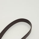 PRADA Shoulder Bag Nylon Khaki Silver Auth 123373-8