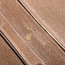 GUCCI GG Supreme Shoulder Bag PVC Beige Gold Auth 123381-19