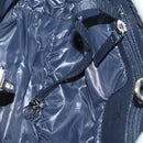 CHANEL Cococoon Hand Bag Nylon Gray Silver CC Auth 123385-24