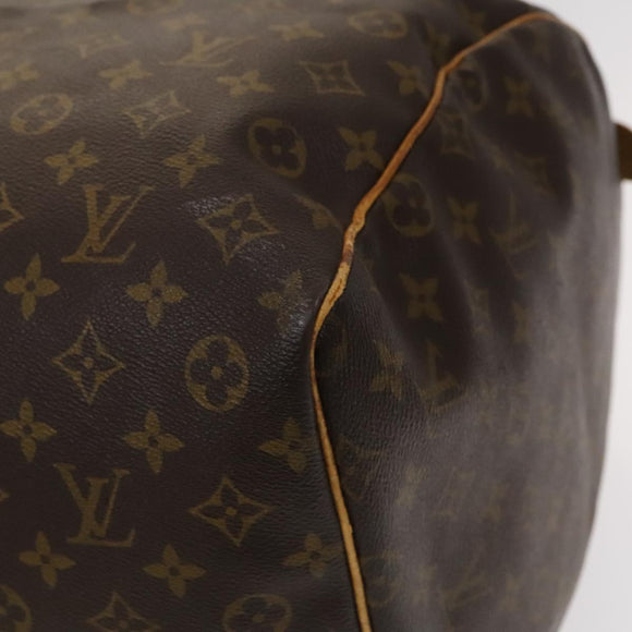 LOUIS VUITTON Monogram Keepall 60 Boston Bag M41422 LV Auth 123386