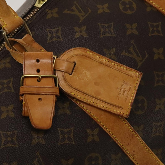 LOUIS VUITTON Monogram Keepall 60 Boston Bag M41422 LV Auth 123386