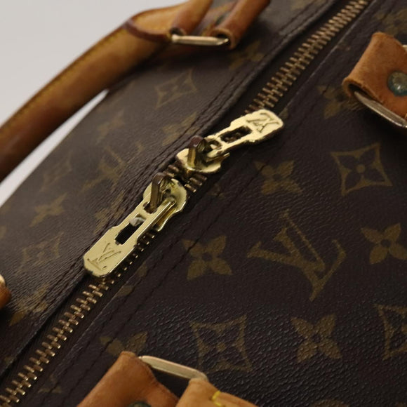 LOUIS VUITTON Monogram Keepall 60 Boston Bag M41422 LV Auth 123386