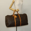LOUIS VUITTON Monogram Keepall 60 Boston Bag M41422 LV Auth 123386-22