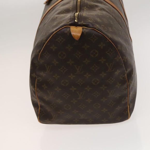 LOUIS VUITTON Monogram Keepall 60 Boston Bag M41422 LV Auth 123386