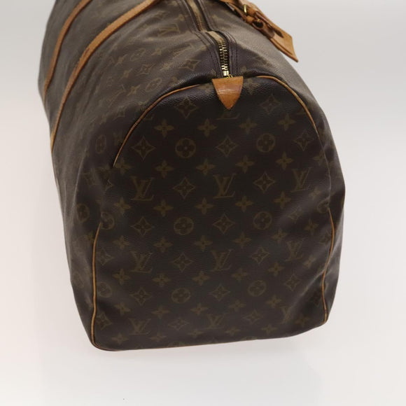 LOUIS VUITTON Monogram Keepall 60 Boston Bag M41422 LV Auth 123386