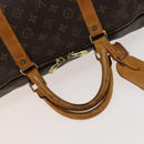 LOUIS VUITTON Monogram Keepall 60 Boston Bag M41422 LV Auth 123386-7