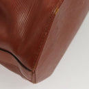 LOUIS VUITTON Epi Sac Depaule GM Shoulder Bag Brown M80193 LV Auth 123400-9