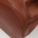 LOUIS VUITTON Epi Sac Depaule GM Shoulder Bag Brown M80193 LV Auth 123400-16