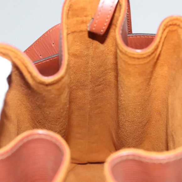 LOUIS VUITTON Epi Sac Depaule GM Shoulder Bag Brown M80193 LV Auth 123400