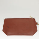 LOUIS VUITTON Epi Sac Depaule GM Shoulder Bag Brown M80193 LV Auth 123400-20