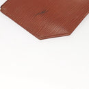 LOUIS VUITTON Epi Sac Depaule GM Shoulder Bag Brown M80193 LV Auth 123400-24