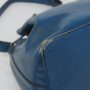 LOUIS VUITTON Epi Petit Noe Shoulder Bag Blue M44105 LV Auth 123401-15