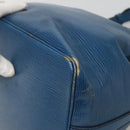 LOUIS VUITTON Epi Petit Noe Shoulder Bag Blue M44105 LV Auth 123401-16
