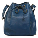 LOUIS VUITTON Epi Petit Noe Shoulder Bag Blue M44105 LV Auth 123401-13