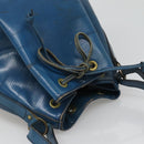 LOUIS VUITTON Epi Petit Noe Shoulder Bag Blue M44105 LV Auth 123401-6