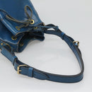 LOUIS VUITTON Epi Petit Noe Shoulder Bag Blue M44105 LV Auth 123401-7