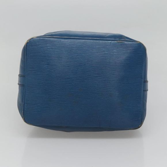 LOUIS VUITTON Epi Petit Noe Shoulder Bag Blue M44105 LV Auth 123401