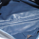 GUCCI Shoulder Bag Leather Blue Gold 338985 Auth 123404-10