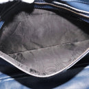 GUCCI Schoudertas Leer Blauw Goud 338985 Auth 123404-11