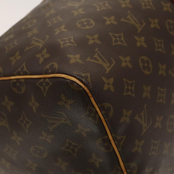 LOUIS VUITTON Monogram Keepall 55 Boston Bag M41424 LV Auth 123412