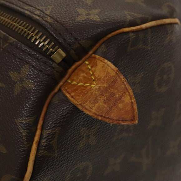 LOUIS VUITTON Monogram Keepall 55 Boston Bag M41424 LV Auth 123412