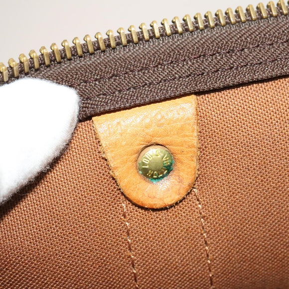 LOUIS VUITTON Monogram Keepall 55 Boston Bag M41424 LV Auth 123412