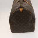 LOUIS VUITTON Monogram Keepall 55 Boston Bag M41424 LV Auth 123412-3