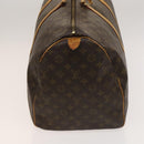 LOUIS VUITTON Monogram Keepall 55 Boston Bag M41424 LV Auth 123412-4