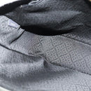 BALLY Shoulder Bag Leather Black Gold Auth 123425-18