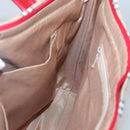 BURBERRY Nova Check Shoulder Bag Canvas Beige Gold Auth 123426-19