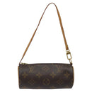 LOUIS VUITTON Monogram Papillon Pouch LV Auth 123430-13