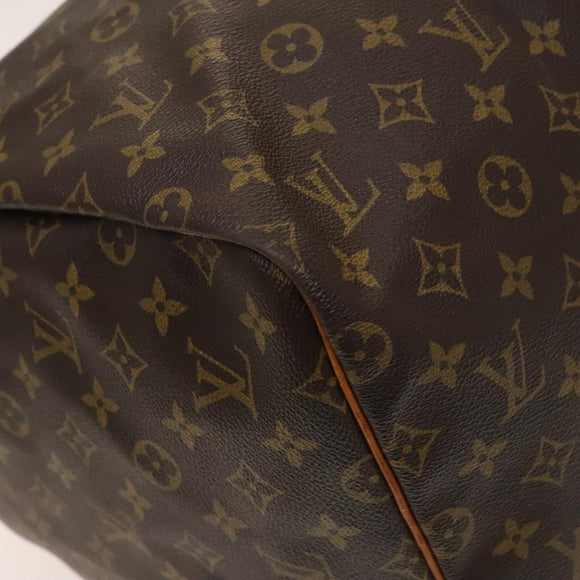 LOUIS VUITTON Monogram Keepall 55 Boston Bag M41424 LV Auth 123436
