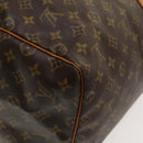 LOUIS VUITTON Monogram Keepall 55 Boston Bag M41424 LV Auth 123436-13