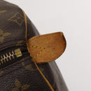 LOUIS VUITTON Monogram Keepall 55 Boston Bag M41424 LV Auth 123436-15