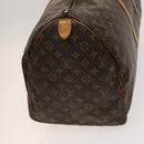 LOUIS VUITTON Monogram Keepall 55 Boston Bag M41424 LV Auth 123436-4