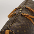 LOUIS VUITTON Monogram Keepall 55 Boston Bag M41424 LV Auth 123436-6