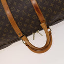 LOUIS VUITTON Monogram Keepall 55 Boston Bag M41424 LV Auth 123436-7