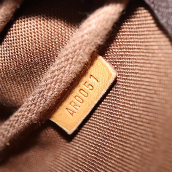 LOUIS VUITTON Graffiti Pochette Accessoires Pouch Khaki M92191 Auth 123438V