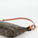 LOUIS VUITTON Graffiti Pochette Accessoires Pouch Khaki M92191 Auth 123438V-14