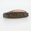LOUIS VUITTON Graffiti Pochette Accessoires Pouch Khaki M92191 Auth 123438V-5