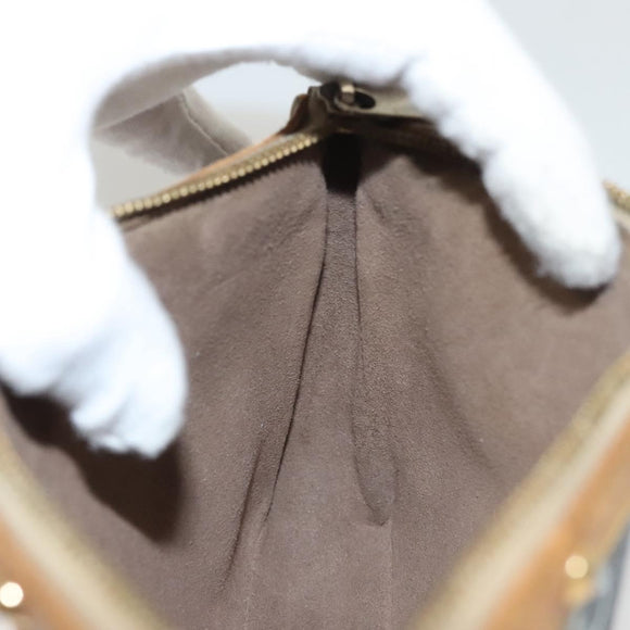 LOUIS VUITTON Monogram Multicolor Pochette Accessoires Black M92648 Auth 123447