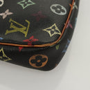 LOUIS VUITTON Monogram Multicolor Pochette Accessoires Black M92648 Auth 123447-8