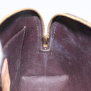 LOUIS VUITTON Monogram Vernis Pochette Cosmetic PM Amarante M91495 Auth 123448-17