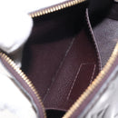 LOUIS VUITTON Monogram Vernis Pochette Cosmetic PM Amarante M91495 Auth 123448-11