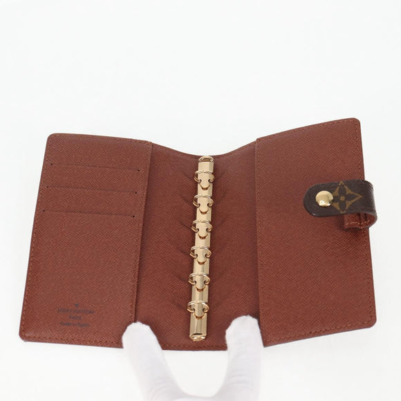 LOUIS VUITTON Monogram Panda Agenda PM Day Planner Cover R20011 LV Auth 123452AV
